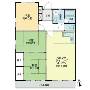 メゾン栗林【3階】の間取り