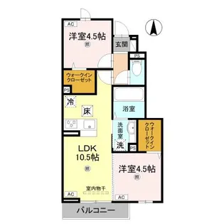 Mahalo膳所本町(大津市膳所新築)【1階】の間取り
