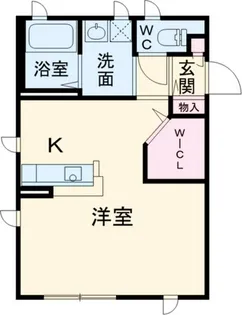 ディアス市電通A【1階】の間取り