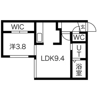 マ・メゾン医大前【1階】の間取り