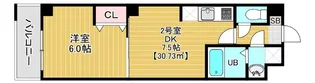 アイビス海神【2階】の間取り