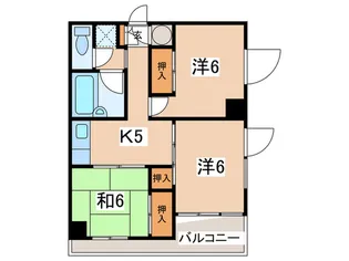 ホワイトビル【3階】の間取り