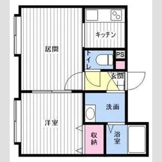 デジール発寒南【2階】の間取り
