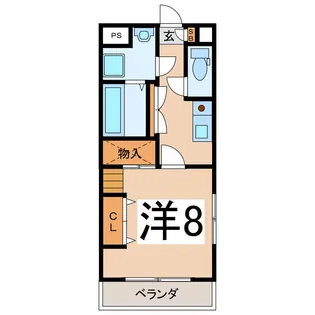スプランドゥールII【2階】の間取り