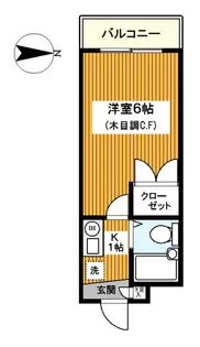 ドルフィン新杉田【2階】の間取り