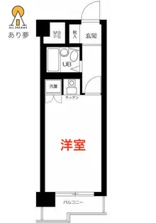 ヴェラハイツ鶴見【2階】の間取り