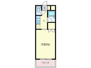 ルミネ松本【1階】の間取り