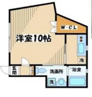 オーガスタ杉並【1階】の間取り
