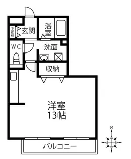 セジュール井草II【3階】の間取り