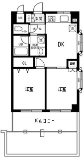 サンブリッジ成瀬が丘【2階】の間取り