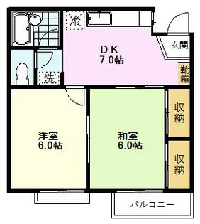 めぞん一刻【2階】の間取り