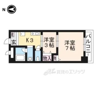 メゾン京町【2階】の間取り