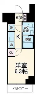 CREST TAPP SHIN YOKOHAMA【7階】の間取り