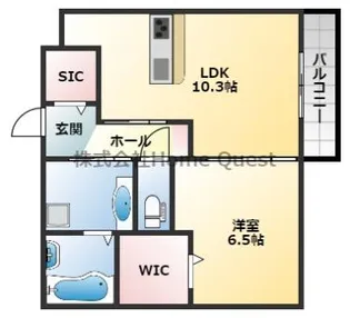 LARGO EBISU【3階】の間取り
