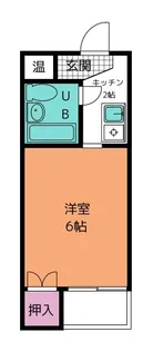 リバーサイド新町I【2階】の間取り