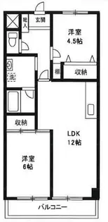 ペレンゼ原【5階】の間取り