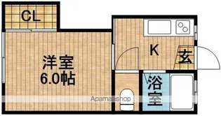 M’sアパート【2階】の間取り