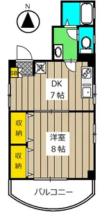 アークハウス【3階】の間取り