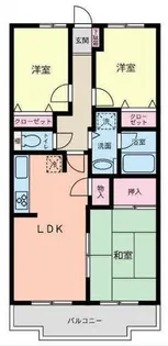 ライオンズヒルズ東戸塚【1階】の間取り