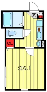 グランクオール町屋レジデンス【3階】の間取り