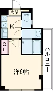 フィオーレ三軒茶屋【3階】の間取り