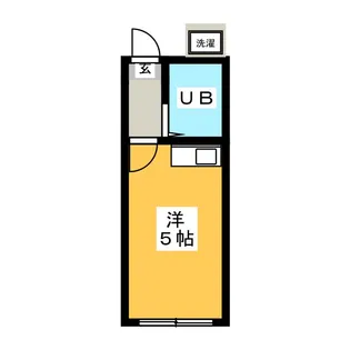 プレリュード芝【1階】の間取り