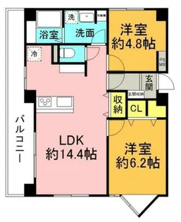 メゾン熊澤【3階】の間取り