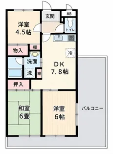 アネックスパーク【3階】の間取り