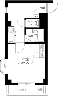 ジュネス33A【1階】の間取り