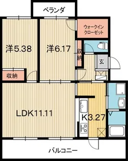 TERRACE I【1階】の間取り