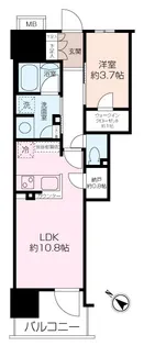プライム横須賀中央【5階】の間取り