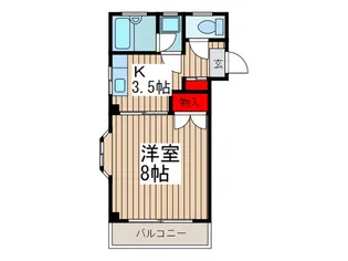 メゾン平井【3階】の間取り
