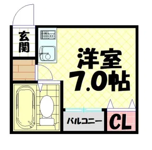 エルフェ25【2階】の間取り