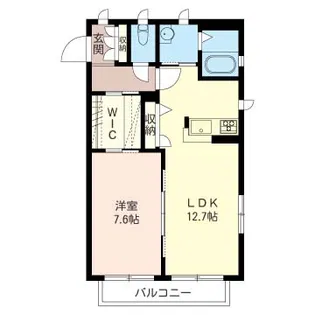 シャーメゾン ラ・メゾン・デュース弐番館【1階】の間取り