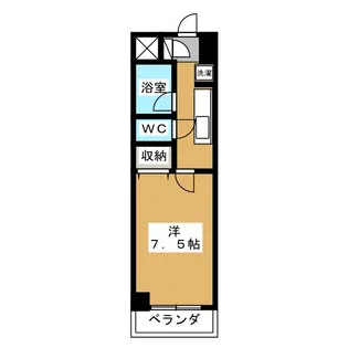サウスサイド【3階】の間取り
