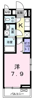 広島県廿日市市串戸2【アパート】の間取り
