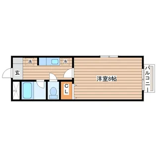 MIハイツ【2階】の間取り