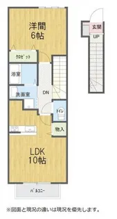 シンフォニアB【2階】の間取り