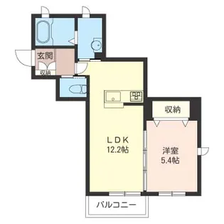 アンビシア【2階】の間取り