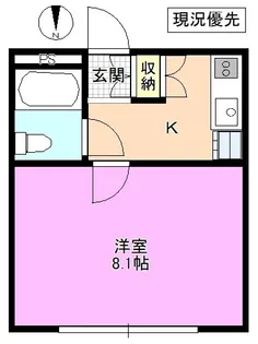 メゾン蟻ケ崎【2階】の間取り