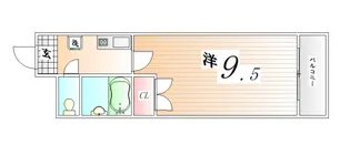 ジョイフル明和【3階】の間取り