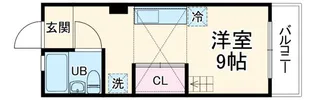 ルミナス・パル・ビラ【4階】の間取り
