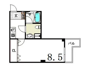 C-ARK神戸西【3階】の間取り