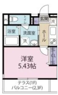 埼玉県富士見市大字水子【アパート】の間取り