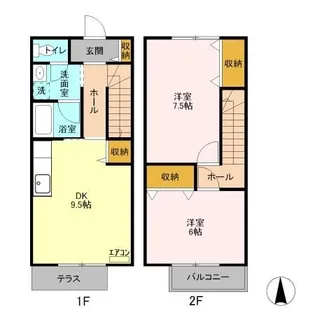 埼玉県深谷市岡【一戸建】の間取り