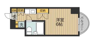 広島県福山市御門町2【マンション】の間取り