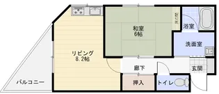 桜ガーデン【2階】の間取り