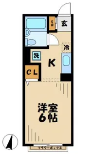 ヘルシィハウス【2階】の間取り