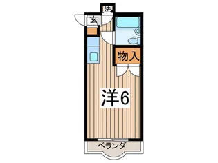 サンヨーズマンション【1階】の間取り