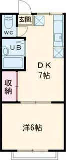 ブラウンハウス【2階】の間取り